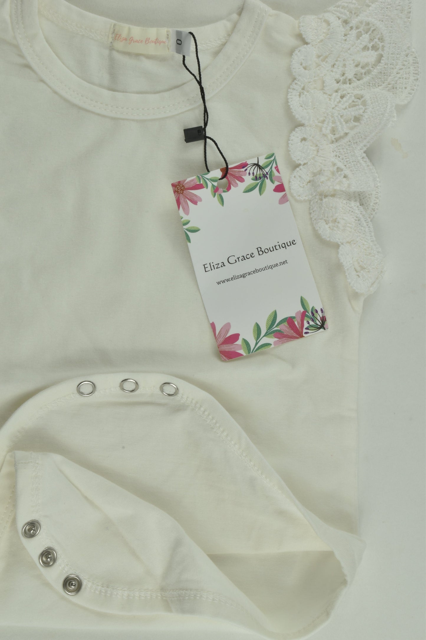 NEW Eliza Grace Boutique Size 0 Bodysuit