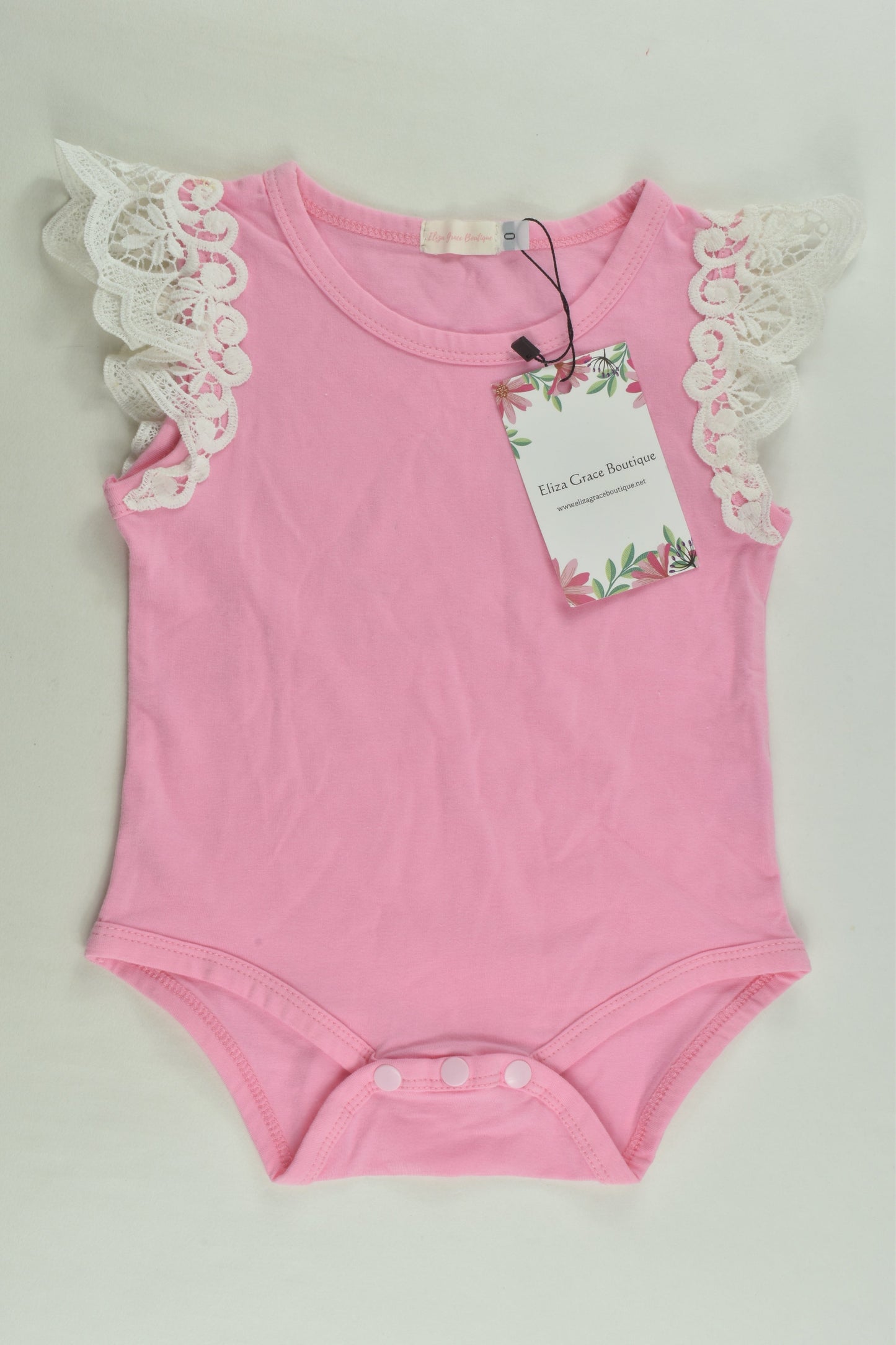 NEW Eliza Grace Boutique Size 0 Bodysuit