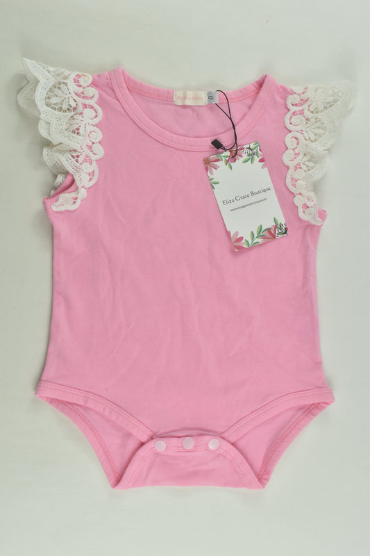 NEW Eliza Grace Boutique Size 0 Bodysuit