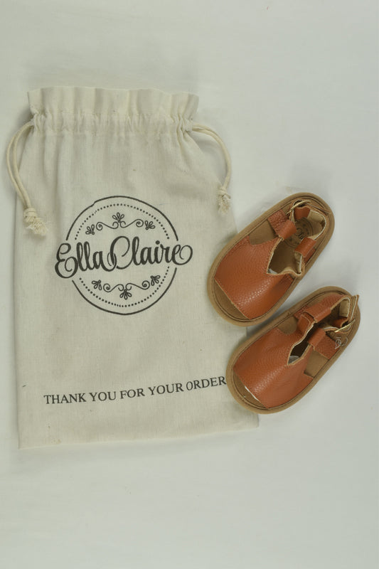 NEW Ella Claire Size approx 4 Leather Sandals