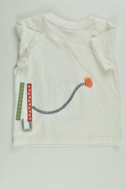 NEW F&F Size 0 (9-12 months) Lion T-shirt