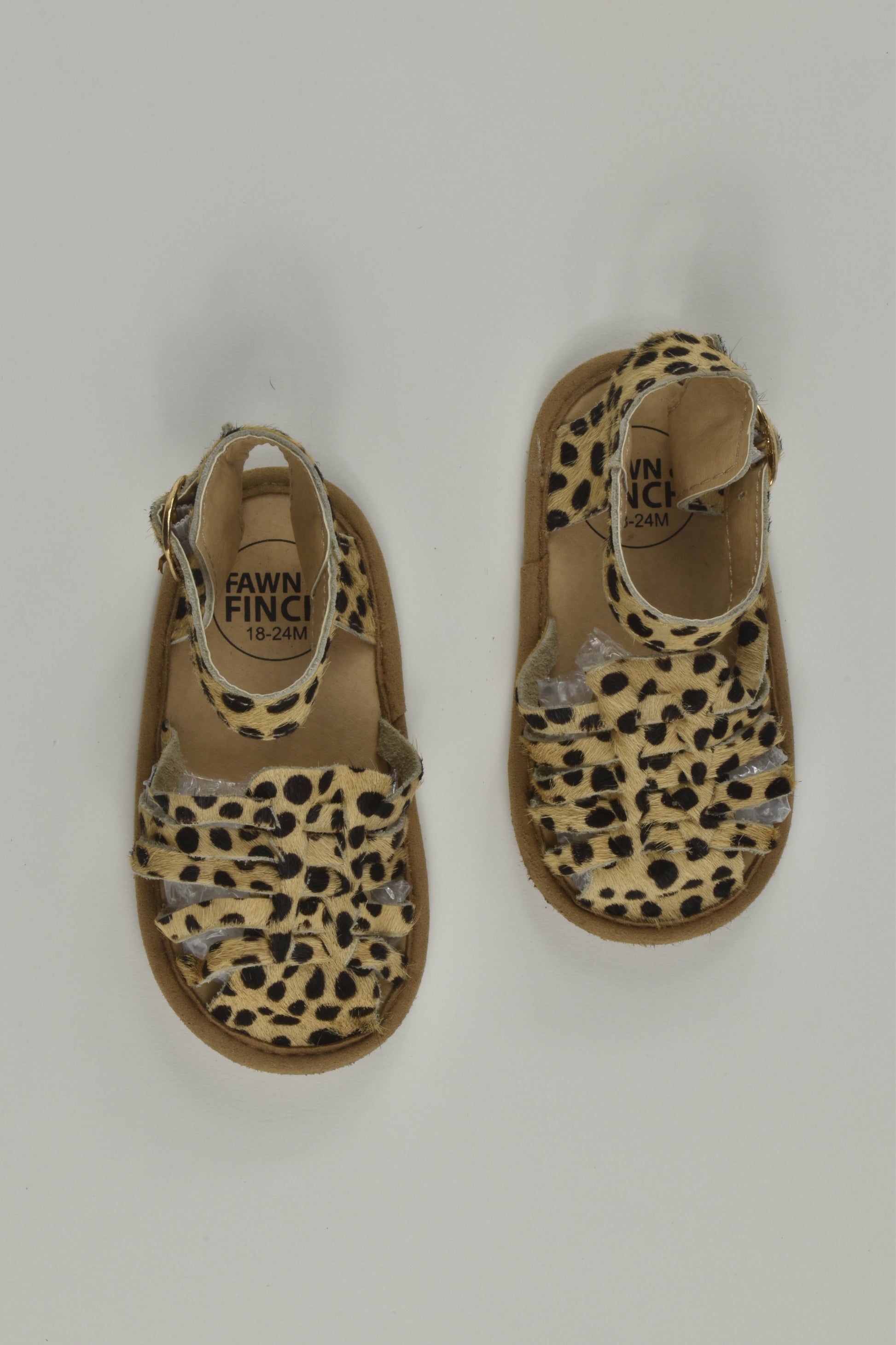 NEW Fawn and Finch Size UK 5 Leather Flexible Sole Sandals