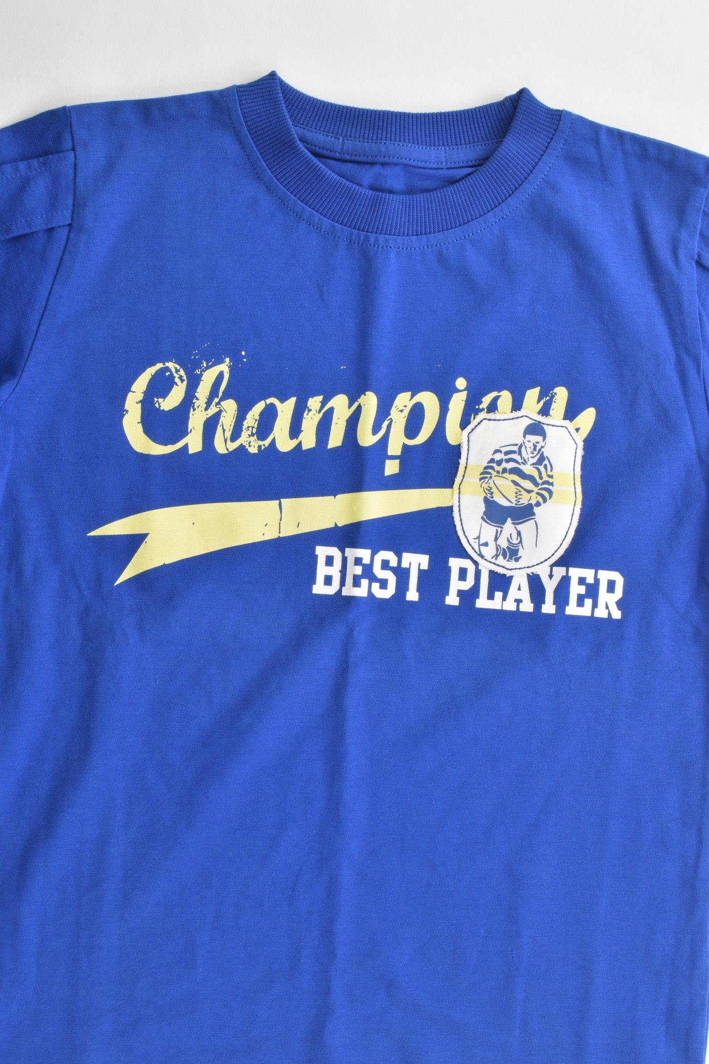 NEW Gente Miúda (Portugal) Size 5-6 "Champion Best Player" T-shirt