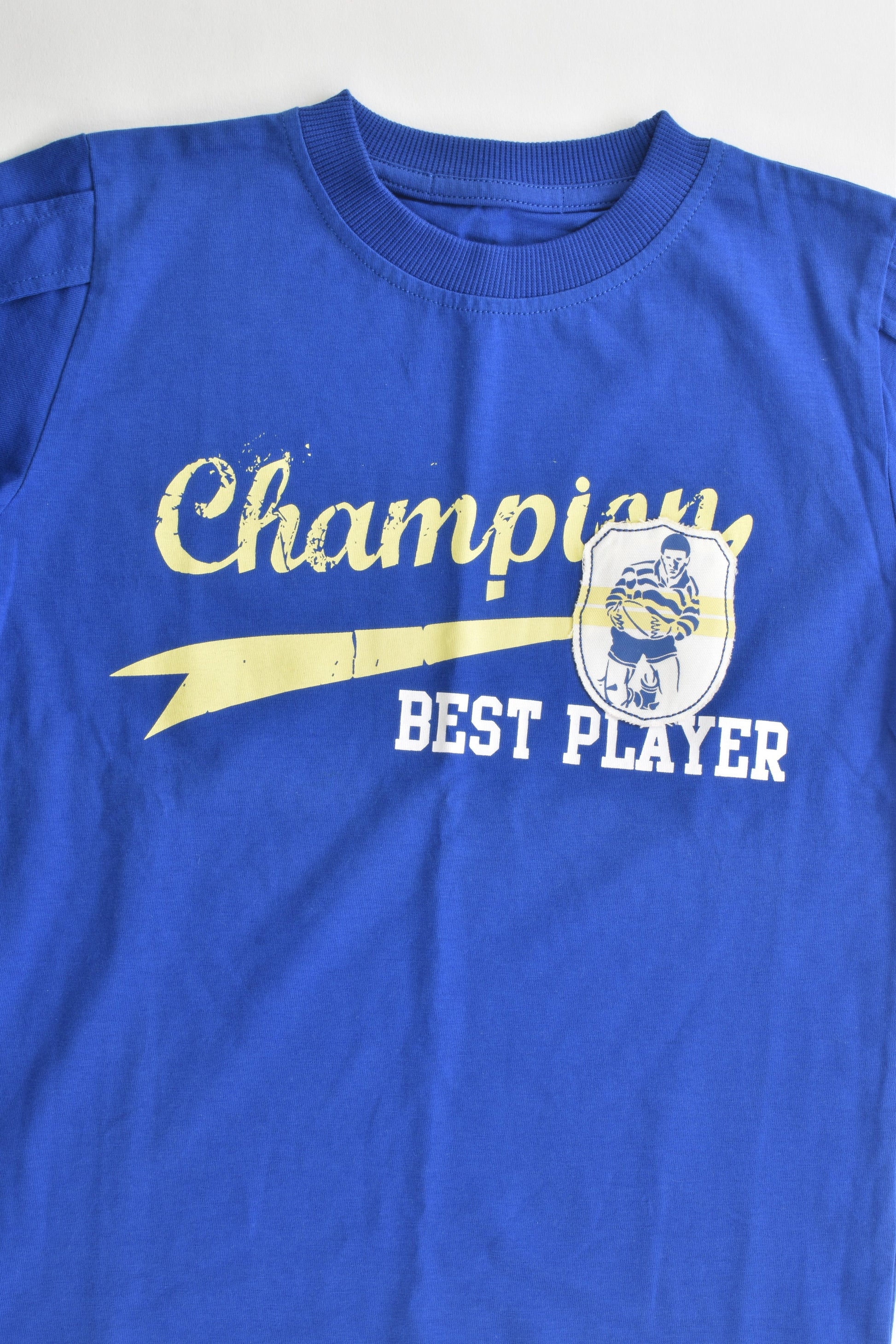 NEW Gente Miúda (Portugal) Size 5-6 "Champion Best Player" T-shirt