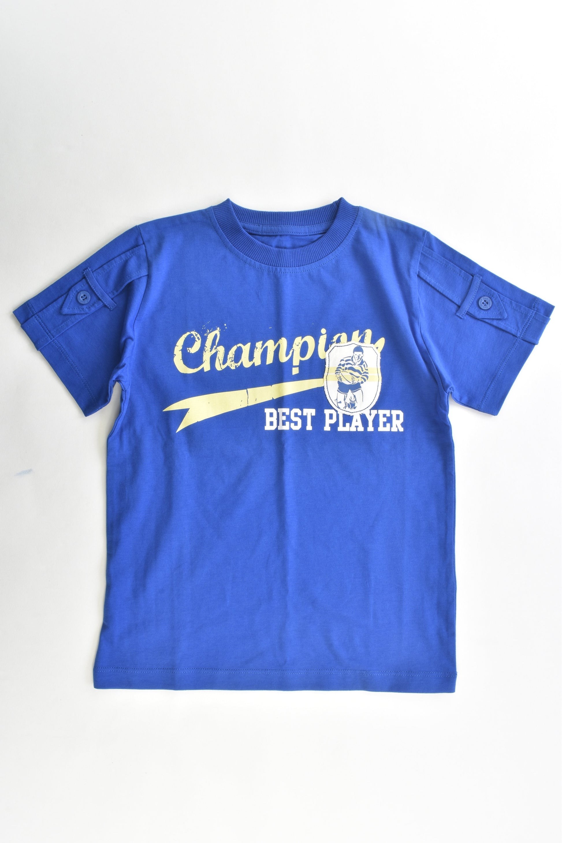 NEW Gente Miúda (Portugal) Size 5-6 "Champion Best Player" T-shirt