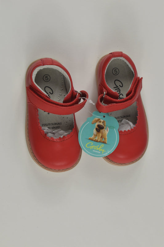 NEW Grosby Size 5 Leather Shoes