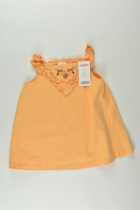 NEW Gymboree Size 3 Embroidery Sleeveless Top