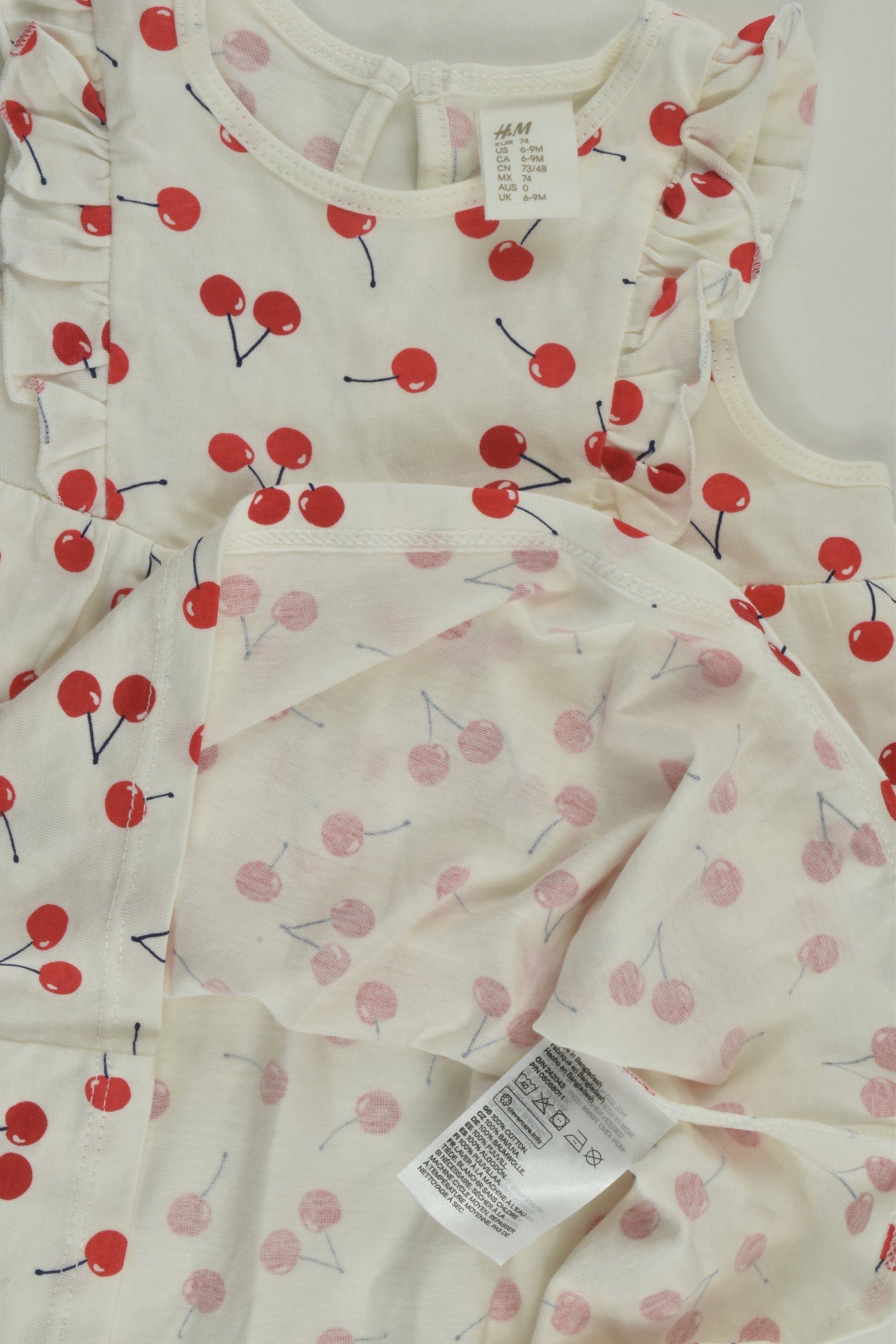 NEW H&M Size 0 Cherries Dress