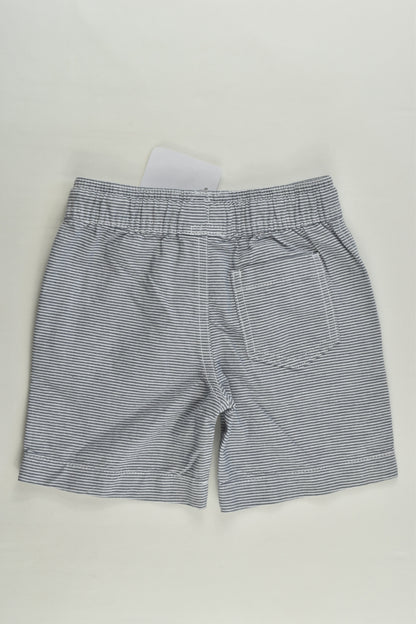 NEW H&T Size 2 Striped Lightweight Shorts
