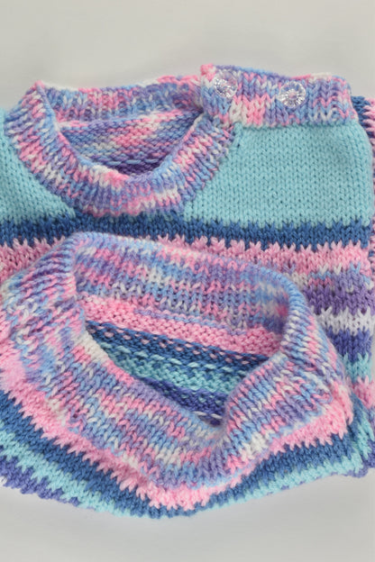 NEW Handmade Size approx 0-1 Knitted Jumper