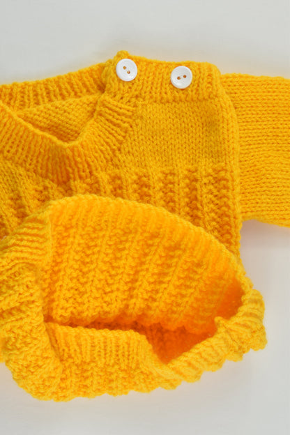 NEW Handmade Size approx 00 Knitted Jumper