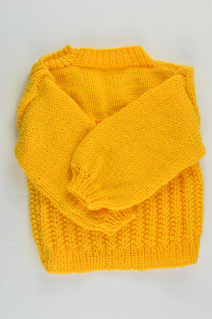 NEW Handmade Size approx 00 Knitted Jumper