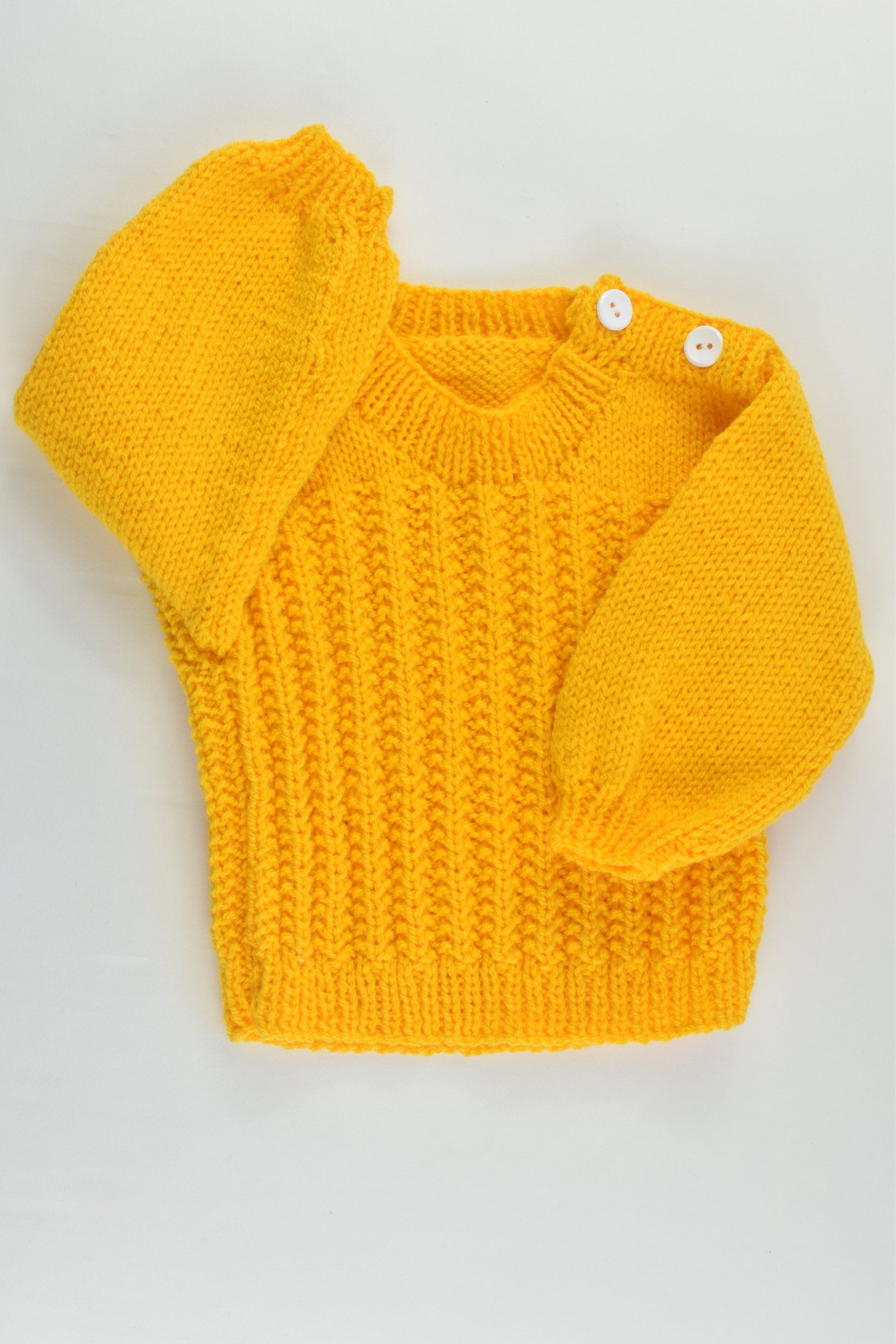 NEW Handmade Size approx 00 Knitted Jumper