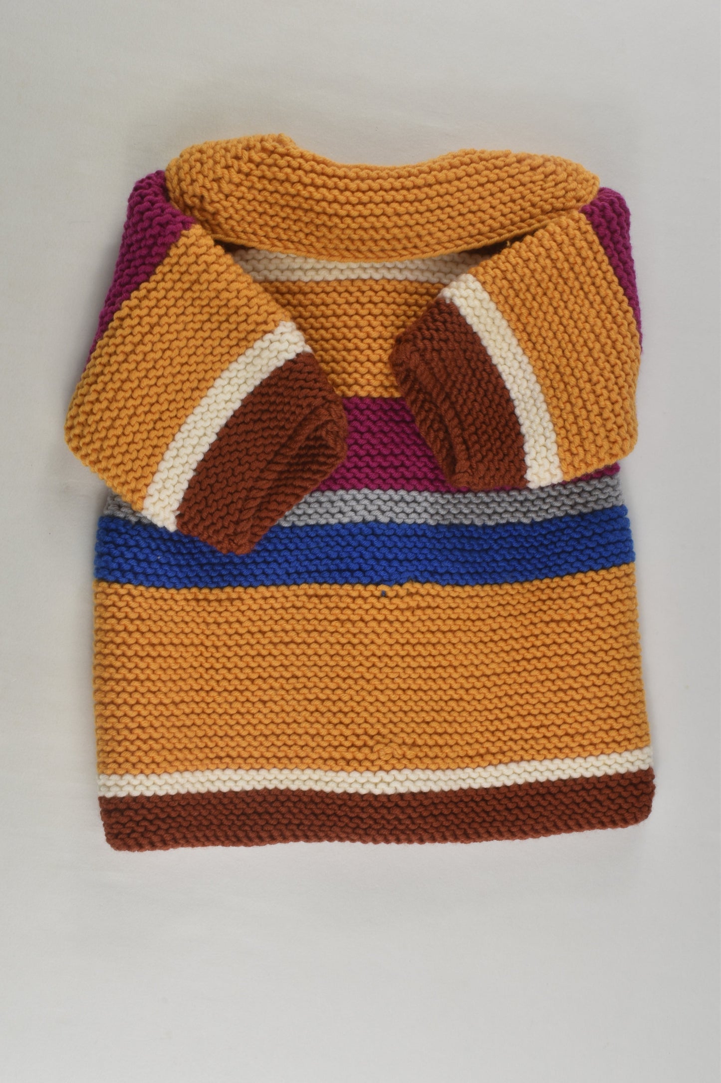 NEW Handmade Size approx 1 Knit Cardigan