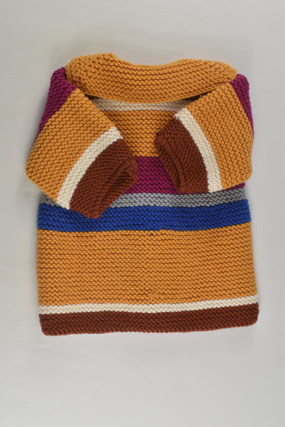 NEW Handmade Size approx 1 Knit Cardigan