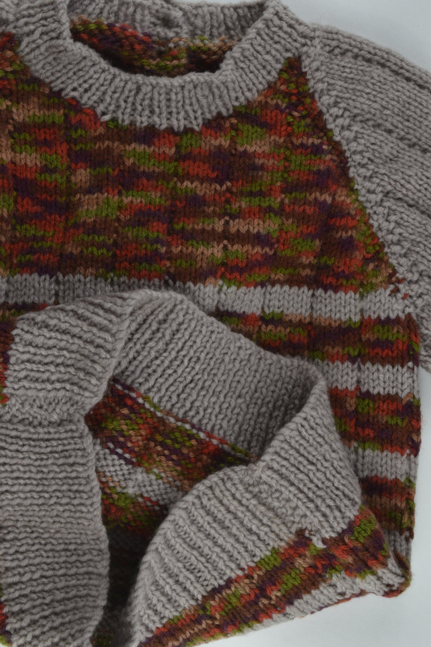 NEW Handmade Size approx 2-3 Knitted Jumper