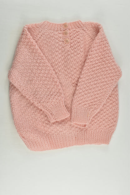 NEW Handmade Size approx 2-3 Knitted Jumper