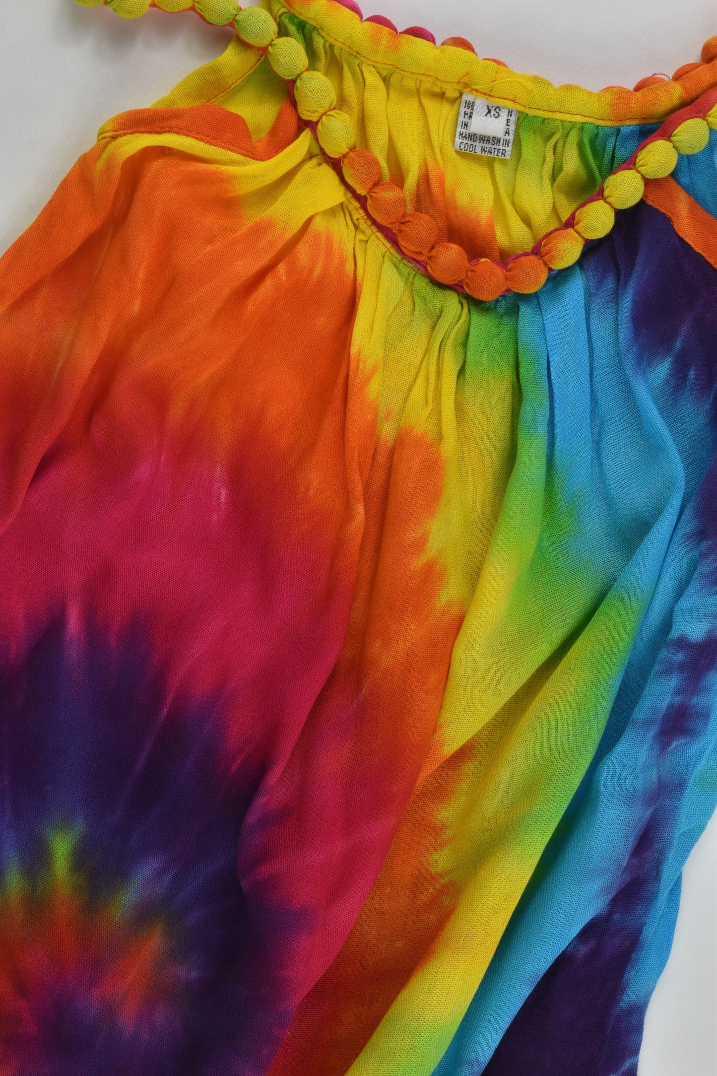 NEW Handmade Size approx 2 Tie-Dye Dress