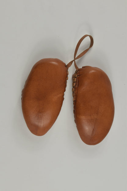 NEW Handmade Size approx 3 Leather Slippers