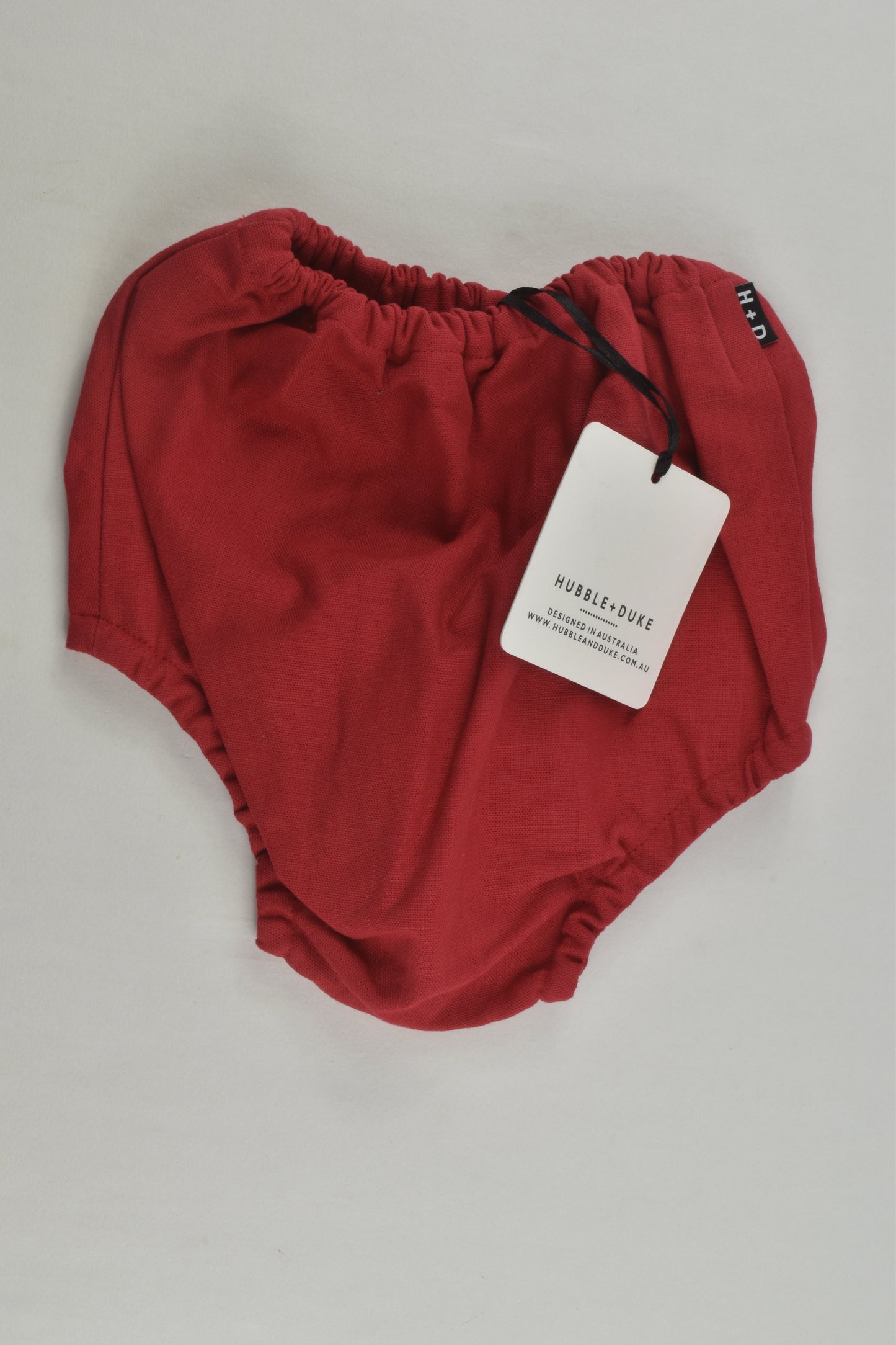 NEW Hubble & Duke Size 000-00 (0-6 months) Linen Blend Nappy Cover