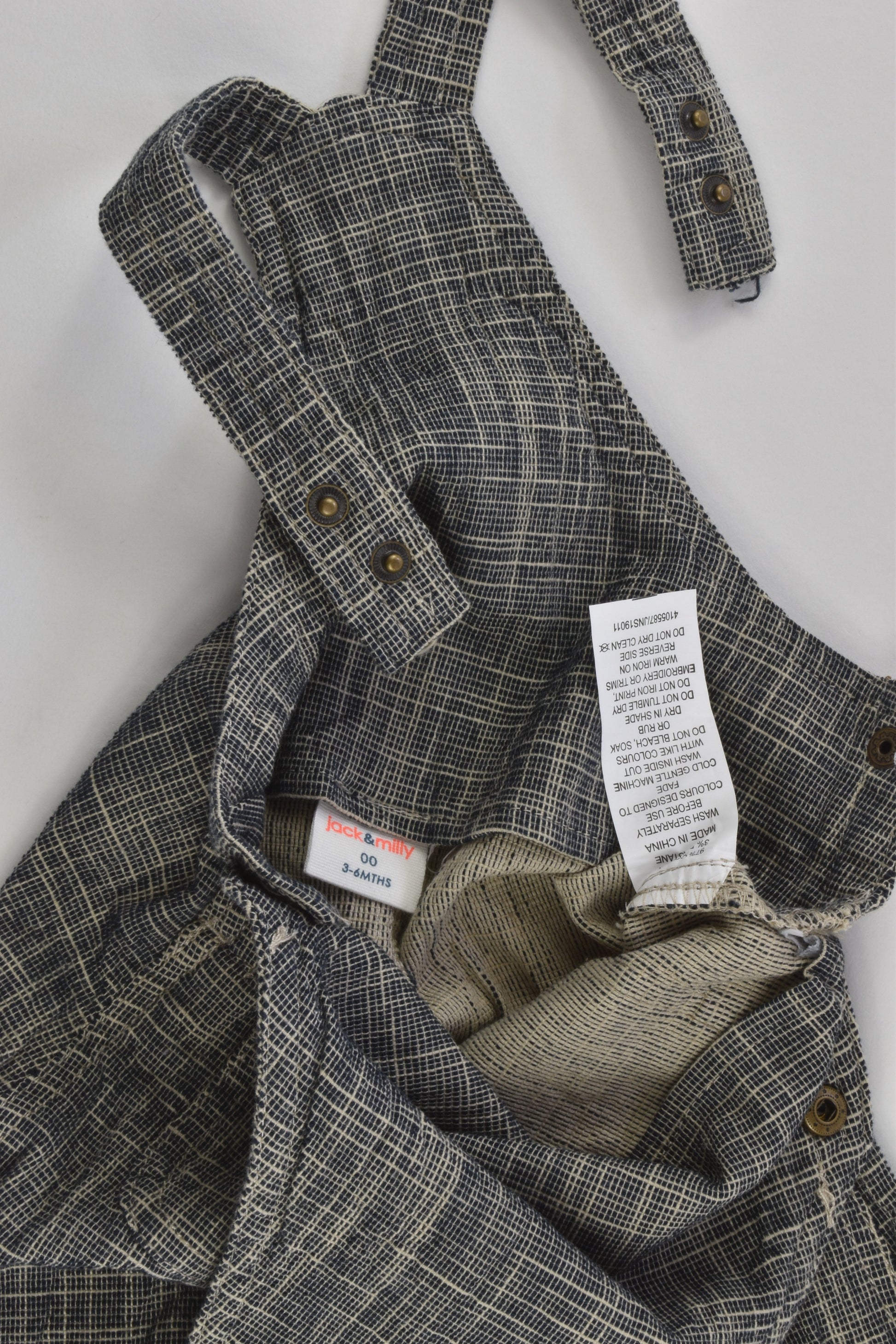 NEW Jack & Milly Size 00 Overalls