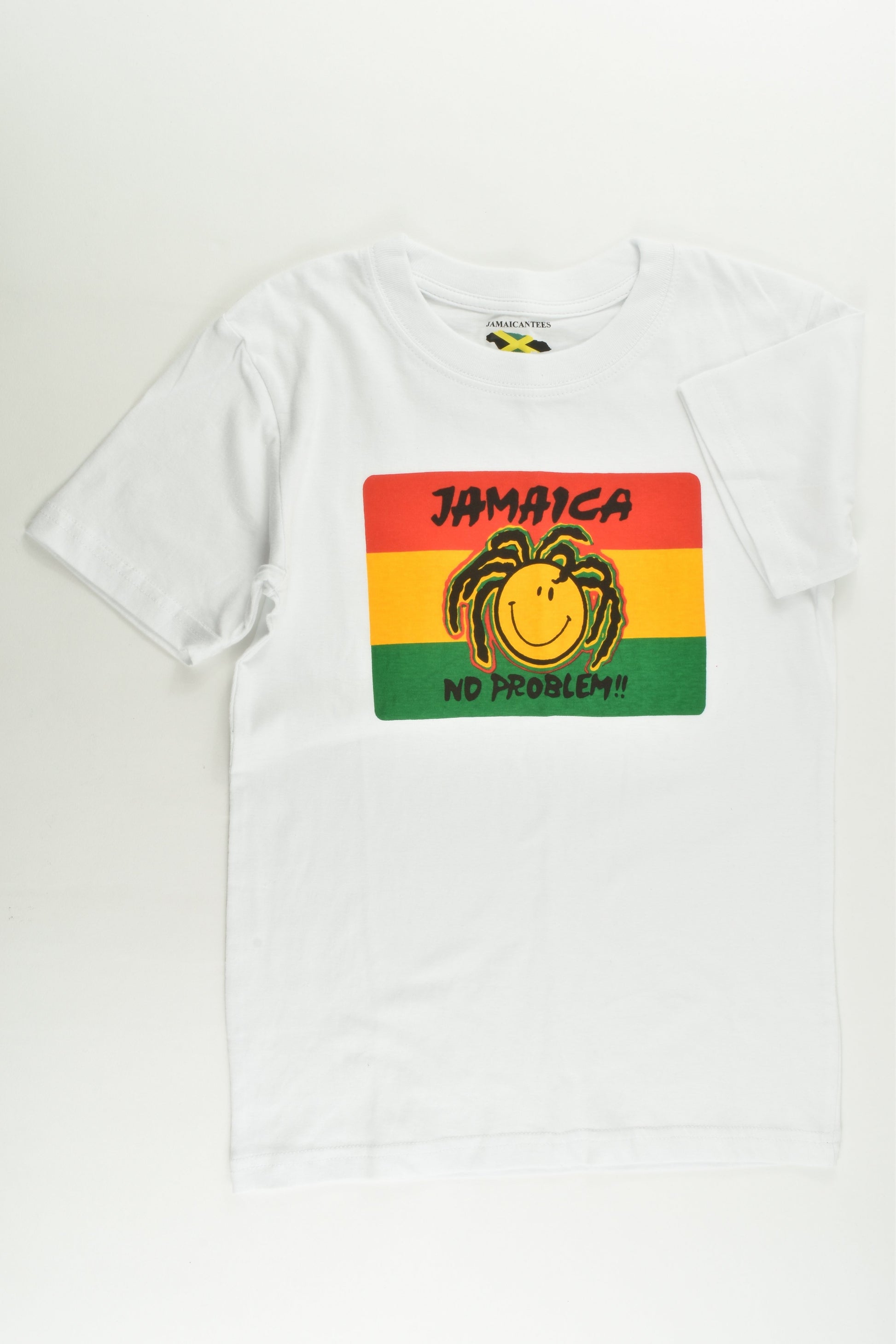NEW Jamaican Tees Size 10-12 'Jamaica No Problem!' T-shirt