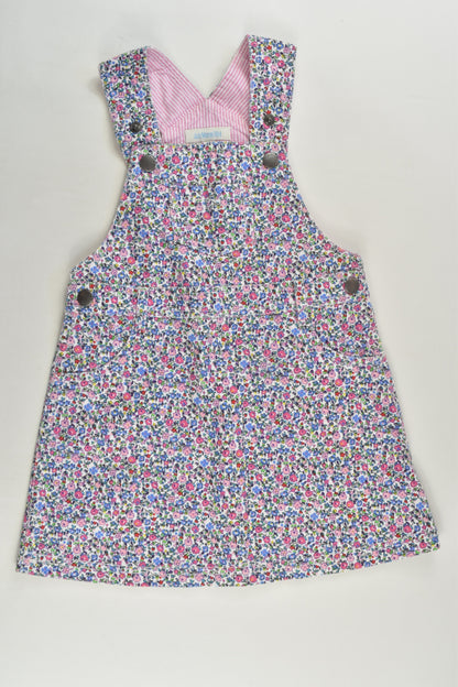 NEW JoJo Maman Bébé Size 2 (18-24 moths) Liberty Print Pinafore Dress