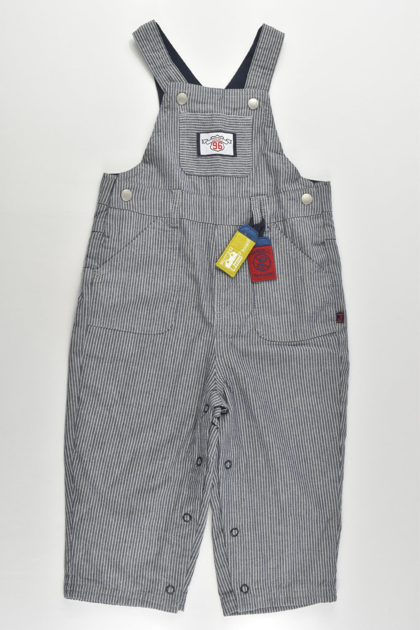 NEW Junior J by Debenhams Size 0 (9-12 months, 80 cm) Lined Lightweight Overalls