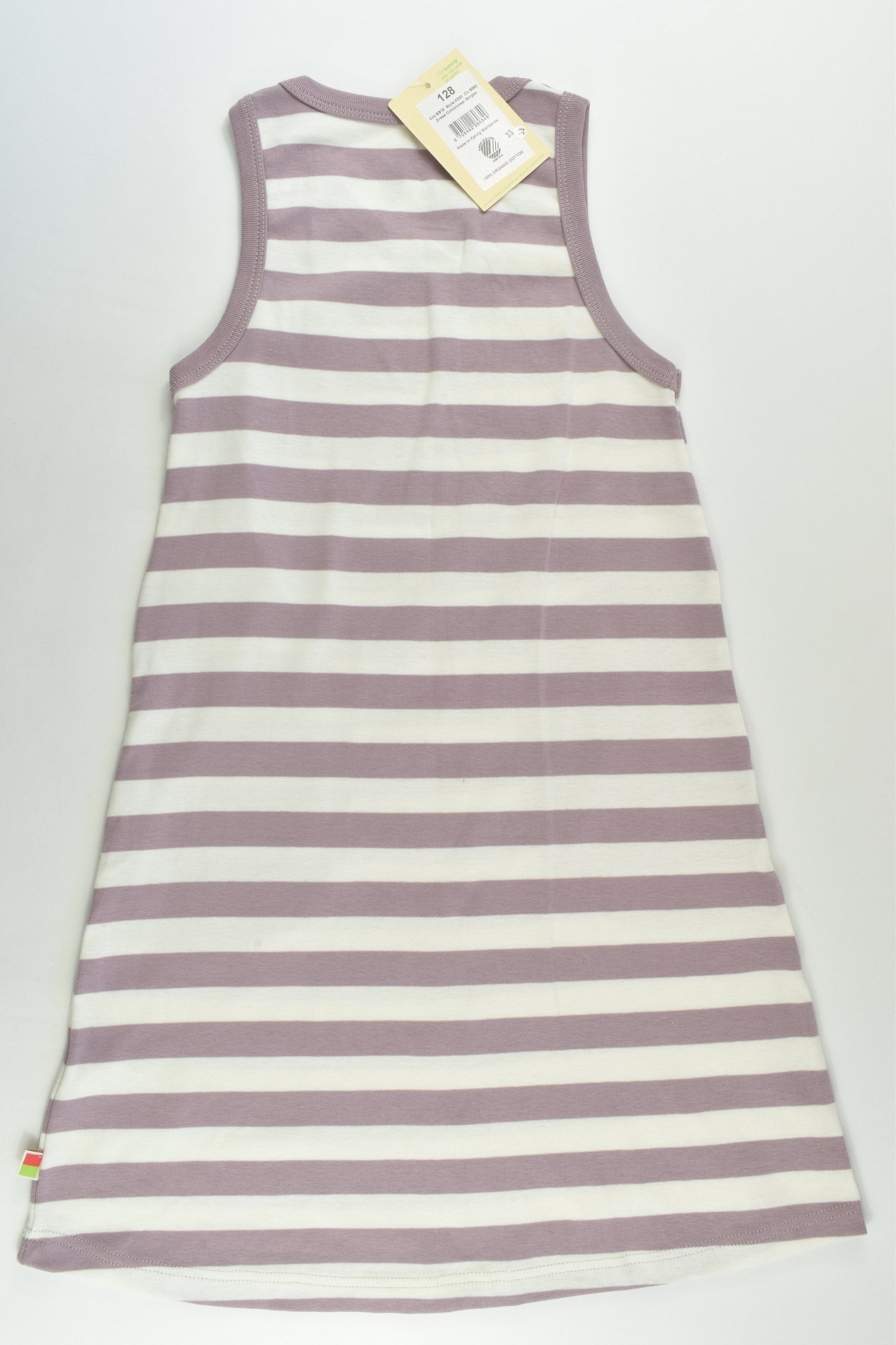 NEW Katvig (For The Love Of Earth) Size 8 Organic Striped Dress