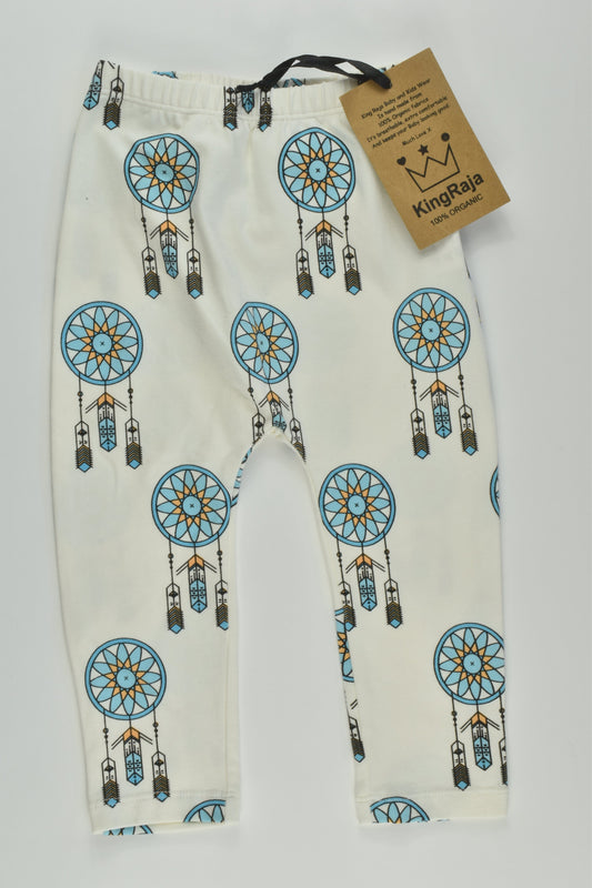 NEW King Raja Organics Size 1 Aztec Dreams Blue Pants