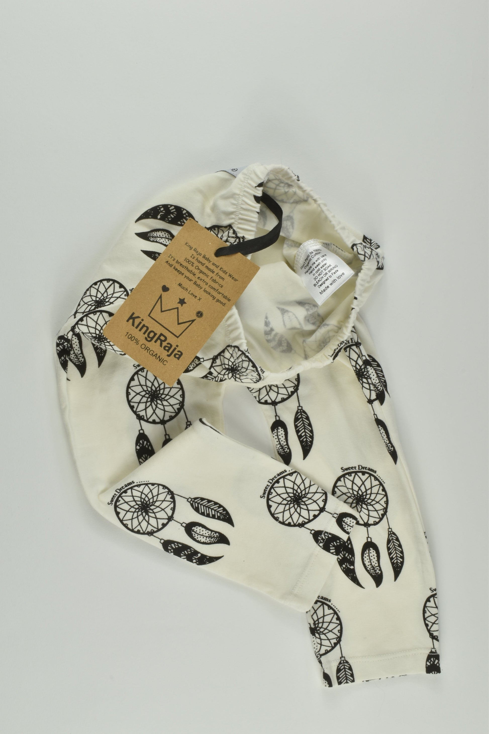 NEW King Raja Organics Size 1 Sweet Dreams Pants