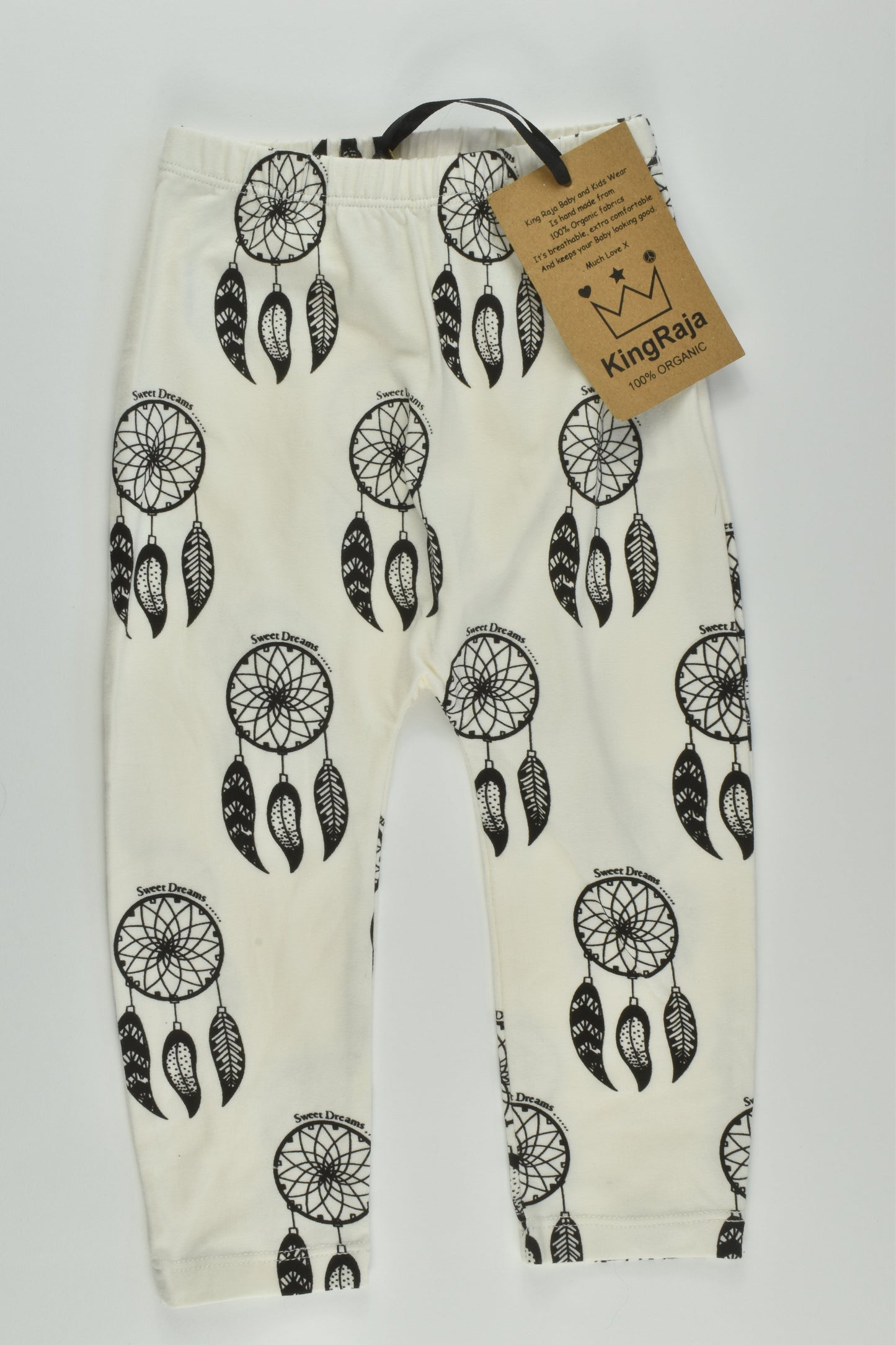 NEW King Raja Organics Size 1 Sweet Dreams Pants