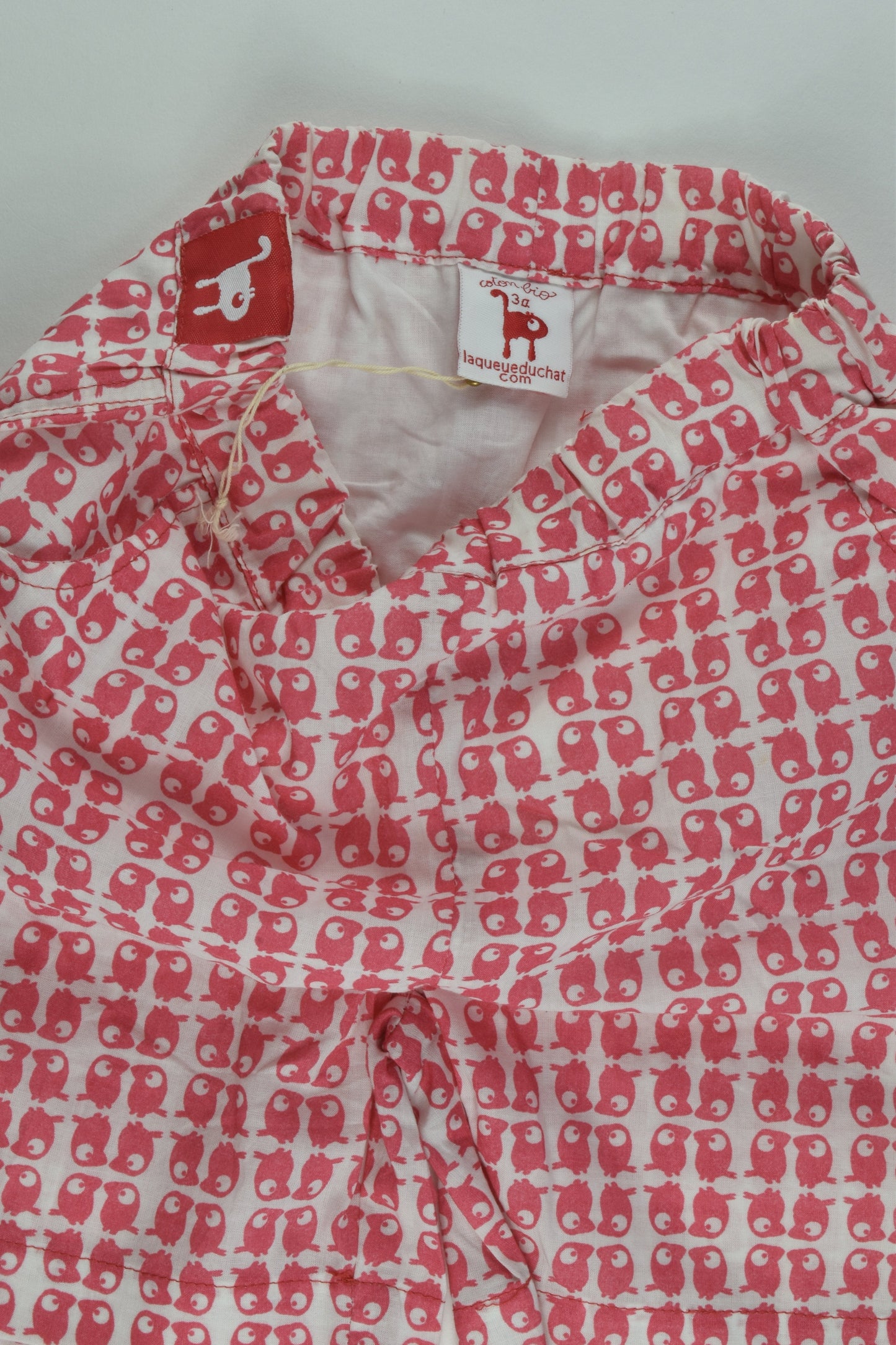 NEW La Queue Du Chat (France) Size 3 Organic and Fair Trade Shorts