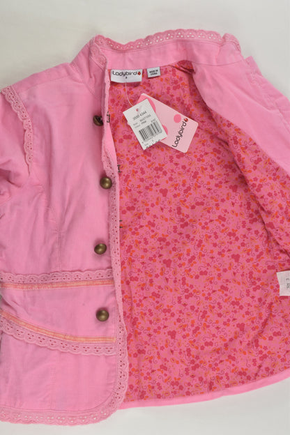 NEW Ladybird Size 3 Lined Cord Jacket