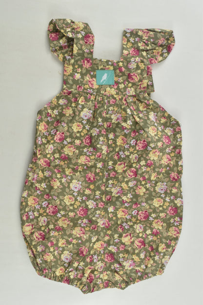 NEW Little Bird Collective Size 0-1 Floral Romper