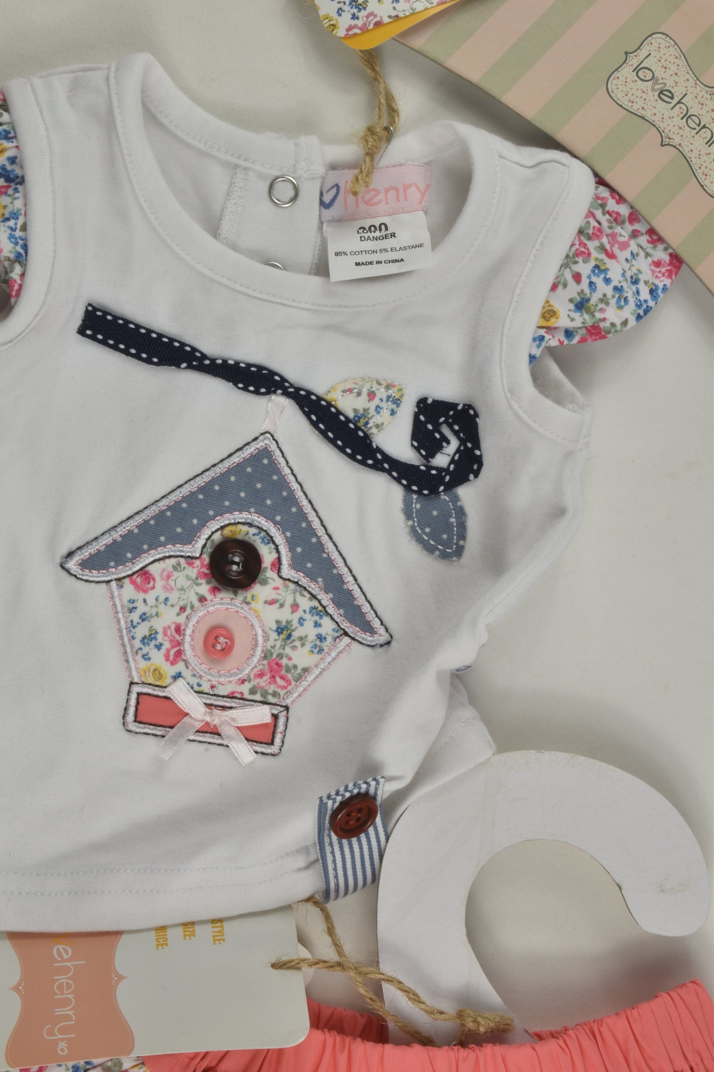 NEW Love Henry Size 000 Outfit