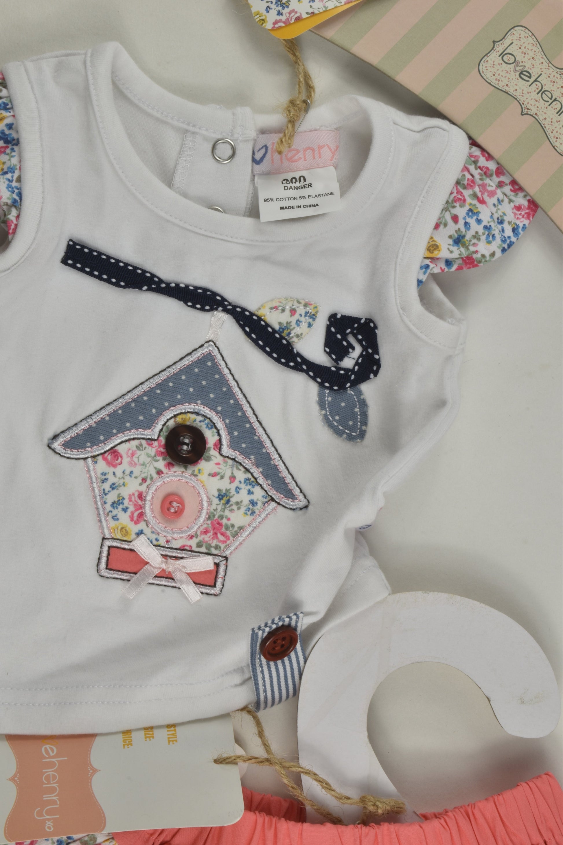 NEW Love Henry Size 000 Outfit