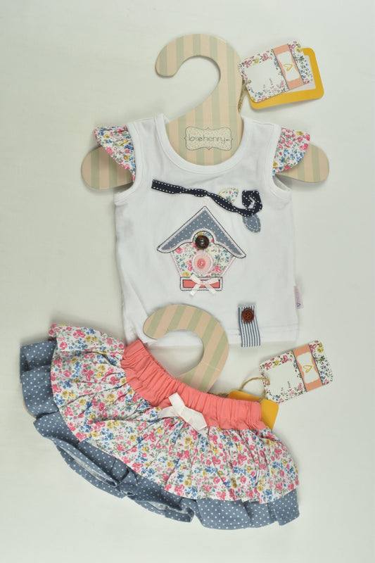 NEW Love Henry Size 000 Outfit