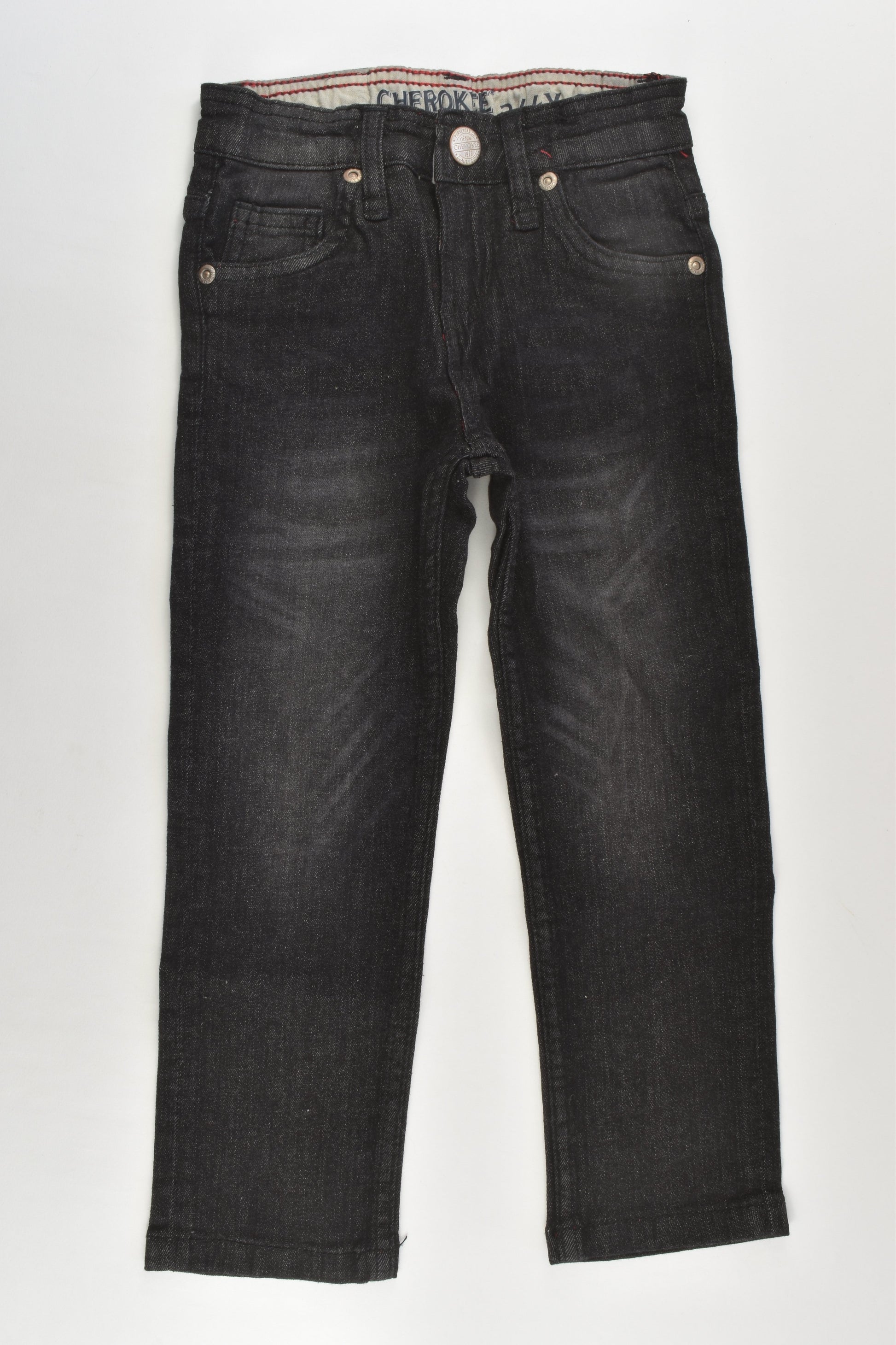 NEW Lupilu by Cherokee Size 3/4 Slim Fit Stretcy Denim Pants