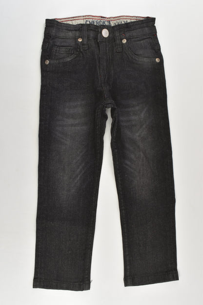 NEW Lupilu by Cherokee Size 3/4 Slim Fit Stretcy Denim Pants