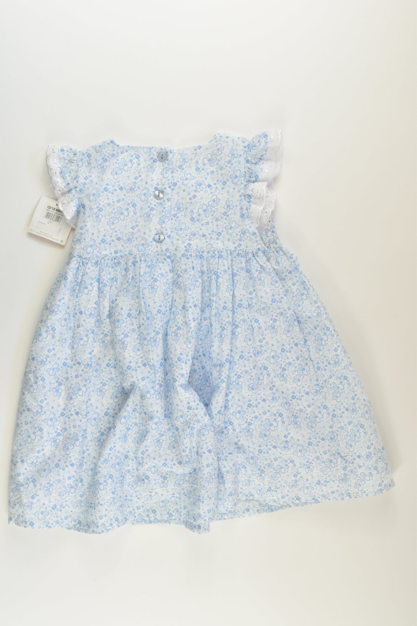 NEW M&Co Size 1 Lined Smocked Dress