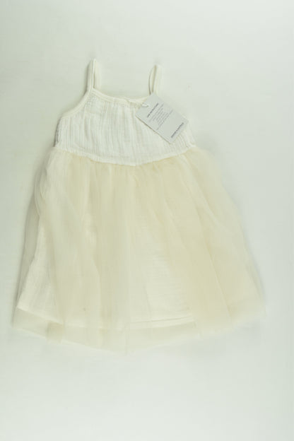 NEW MaMer Size 0-1 Muslin Tulle Dress