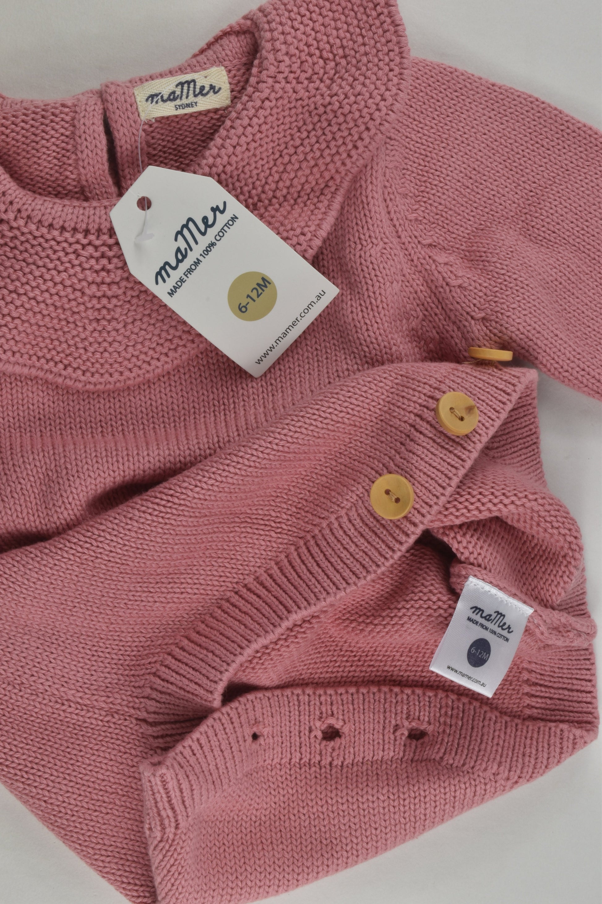 NEW MaMer Size 0 Knit Romper