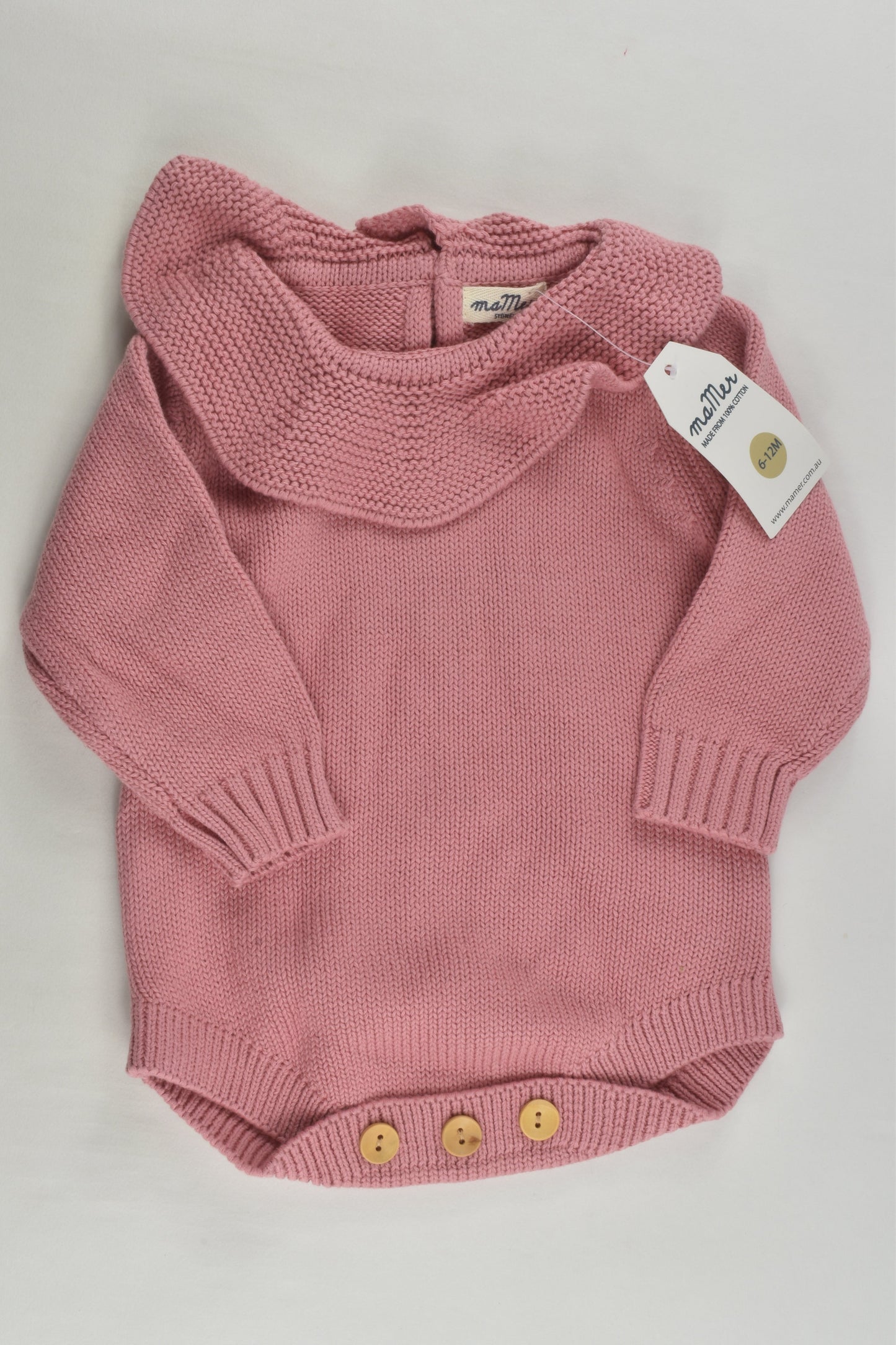 NEW MaMer Size 0 Knit Romper