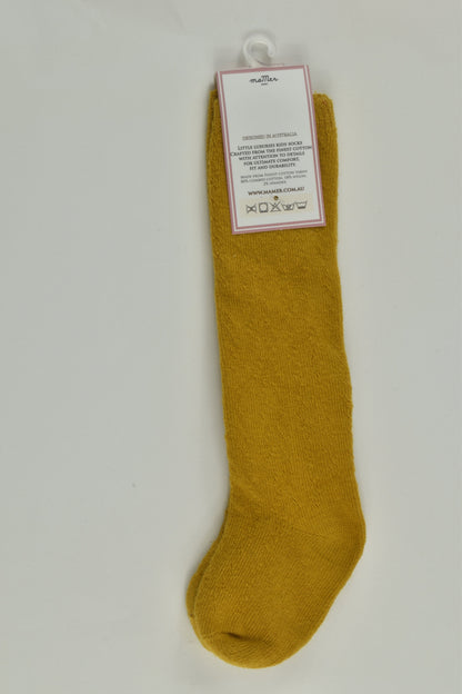 NEW MaMer Size 1-2 High Knee Socks