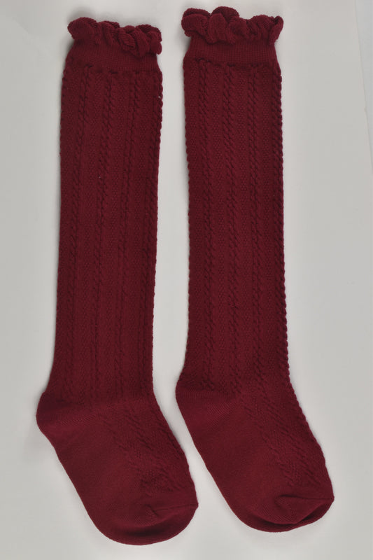 NEW MaMer Size 2-3 High Knee Socks