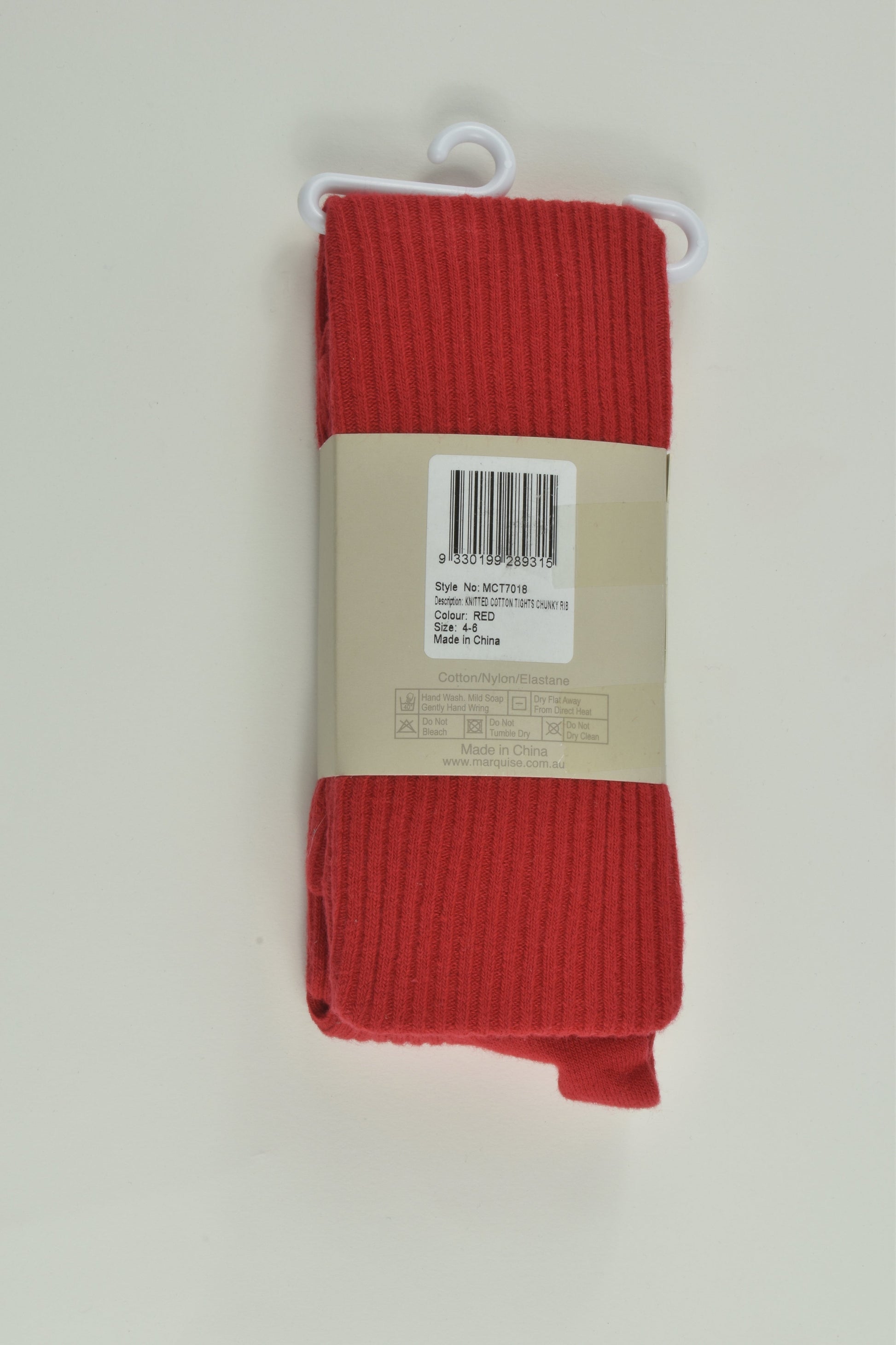 NEW Marquise Size 4-6 Ribbed Footed Tights