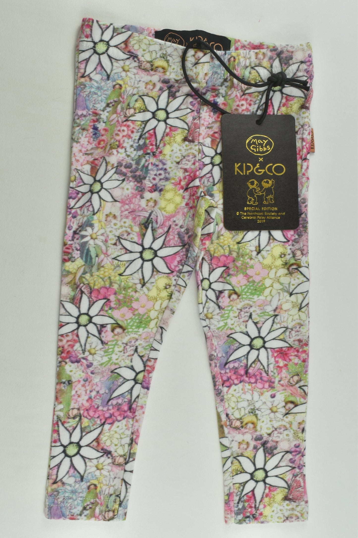 NEW May Gibbs for Kip & Co Size 1-2 Gumnut Babies Leggings