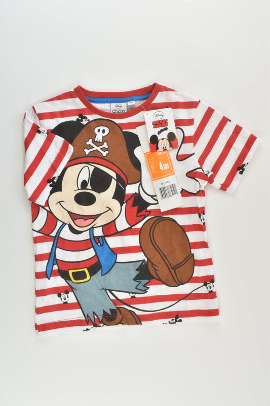 NEW Mickey Mouse Size 4 T-shirt
