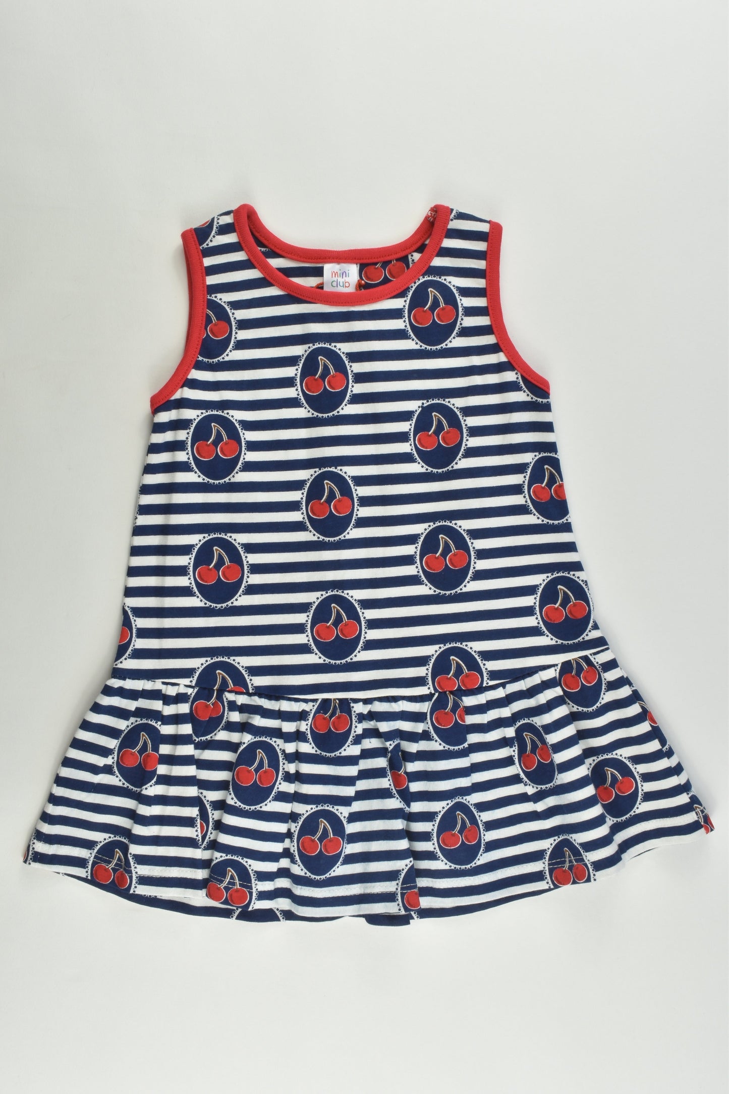 NEW Mini Club (UK) Size 9-12 months (74-80 cm) Cherries Dress